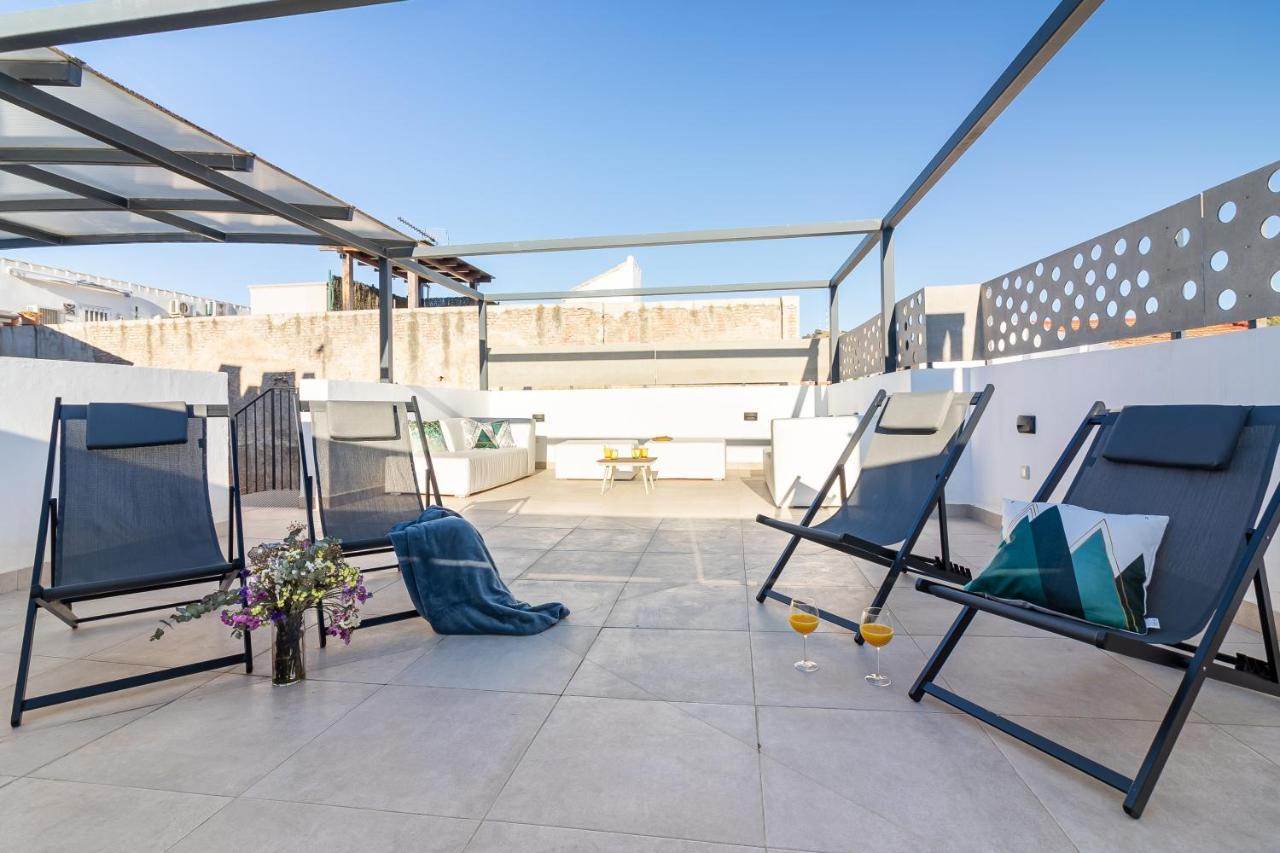 Malaga Center Flat Mariblanca 12 Sun & Terrace Boutique Apartment Exterior foto
