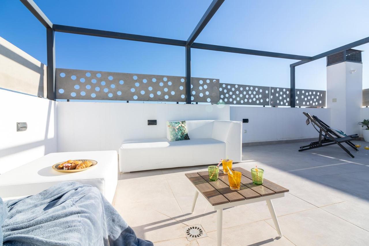 Malaga Center Flat Mariblanca 12 Sun & Terrace Boutique Apartment Exterior foto