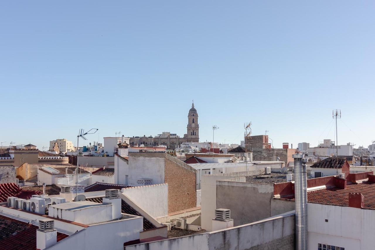 Malaga Center Flat Mariblanca 12 Sun & Terrace Boutique Apartment Exterior foto