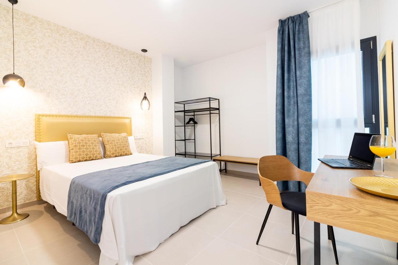 Malaga Center Flat Mariblanca 12 Sun & Terrace Boutique Apartment Exterior foto