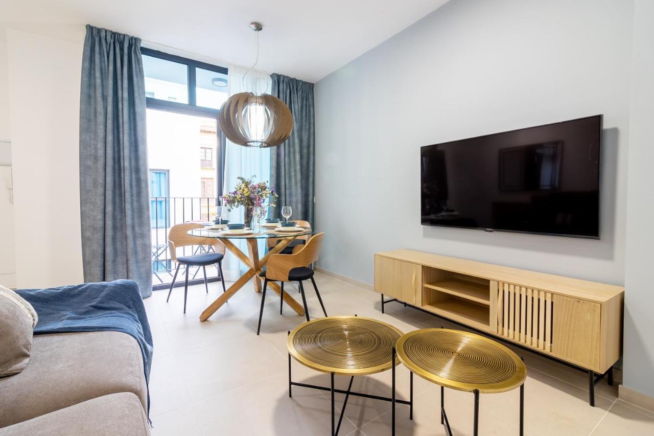 Malaga Center Flat Mariblanca 12 Sun & Terrace Boutique Apartment Exterior foto