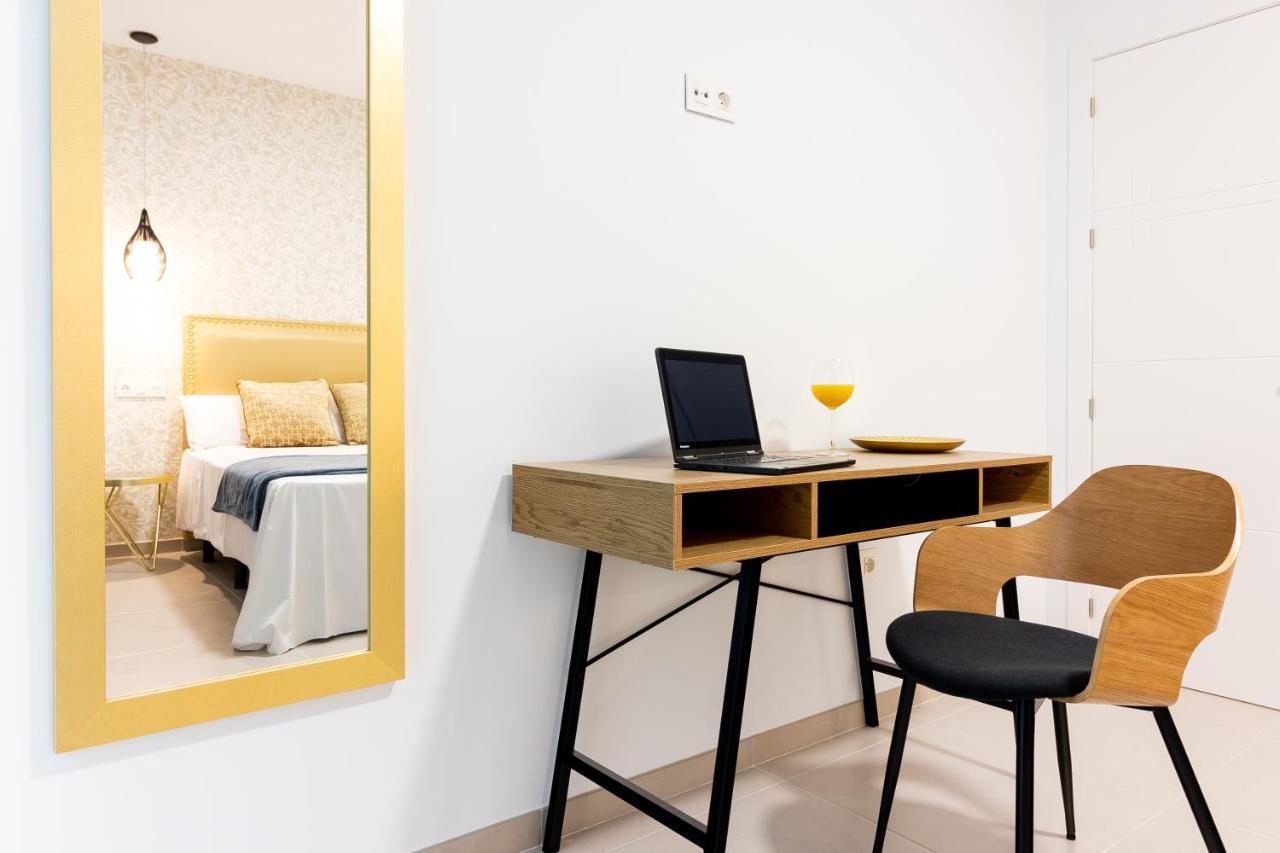 Malaga Center Flat Mariblanca 12 Sun & Terrace Boutique Apartment Exterior foto