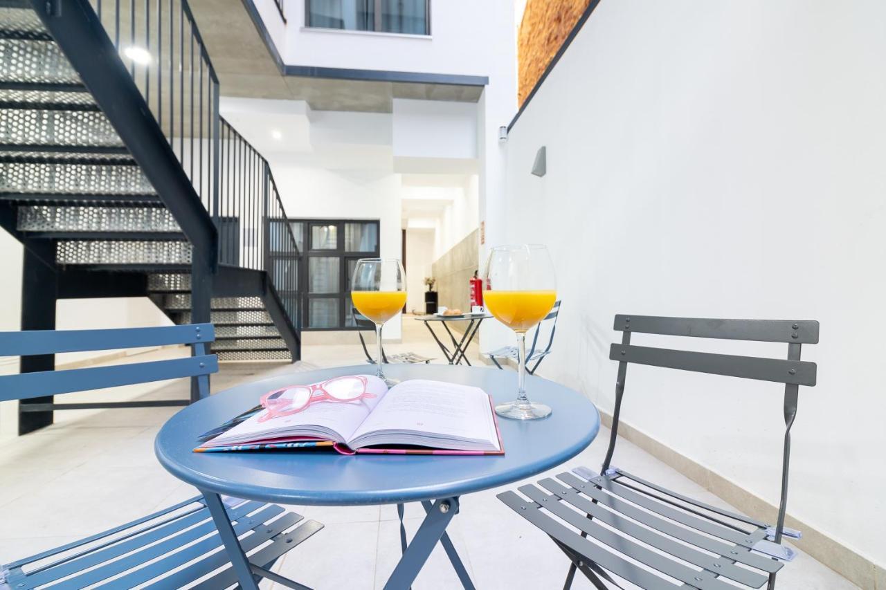 Malaga Center Flat Mariblanca 12 Sun & Terrace Boutique Apartment Exterior foto