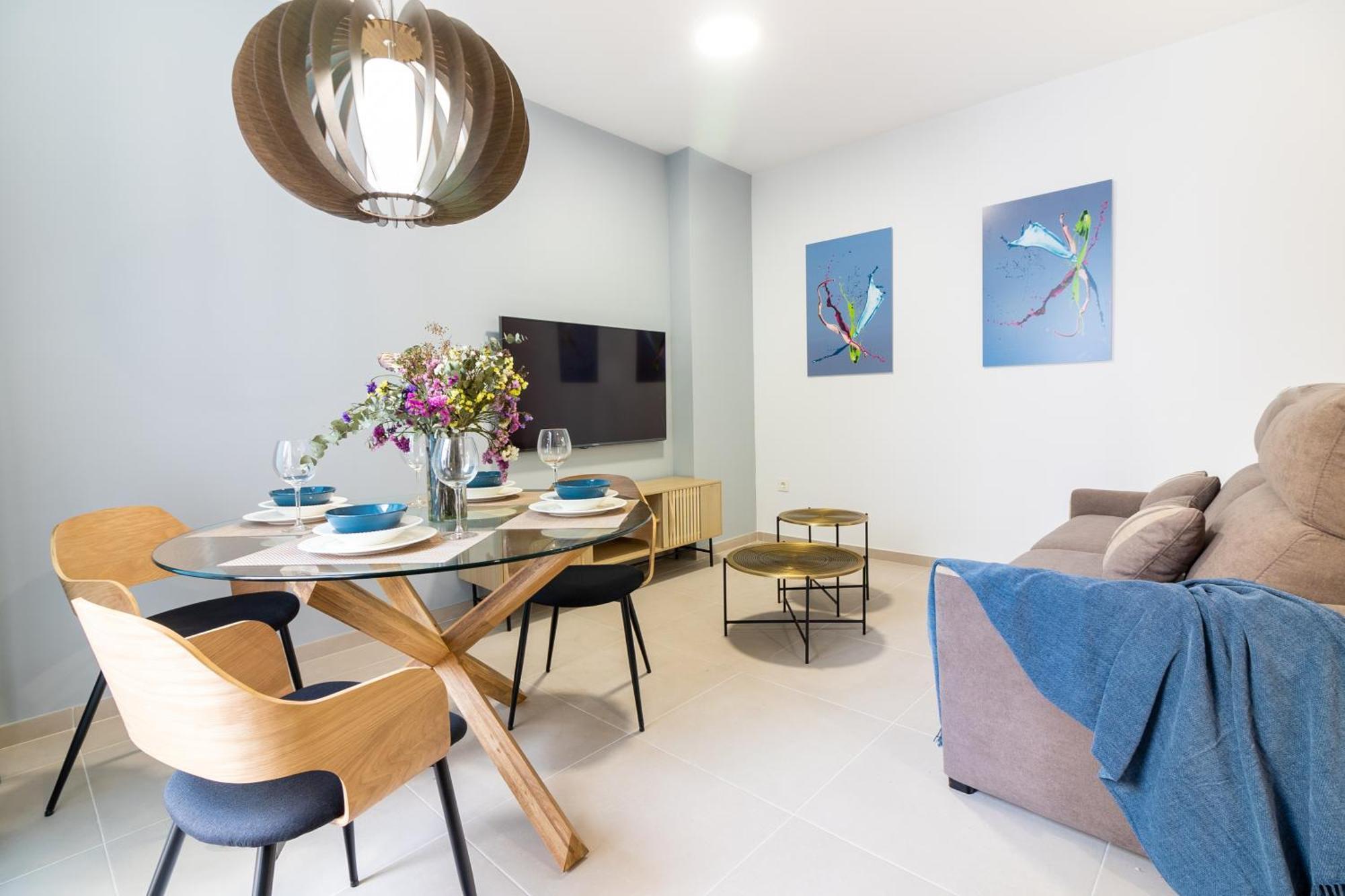 Malaga Center Flat Mariblanca 12 Sun & Terrace Boutique Apartment Cameră foto